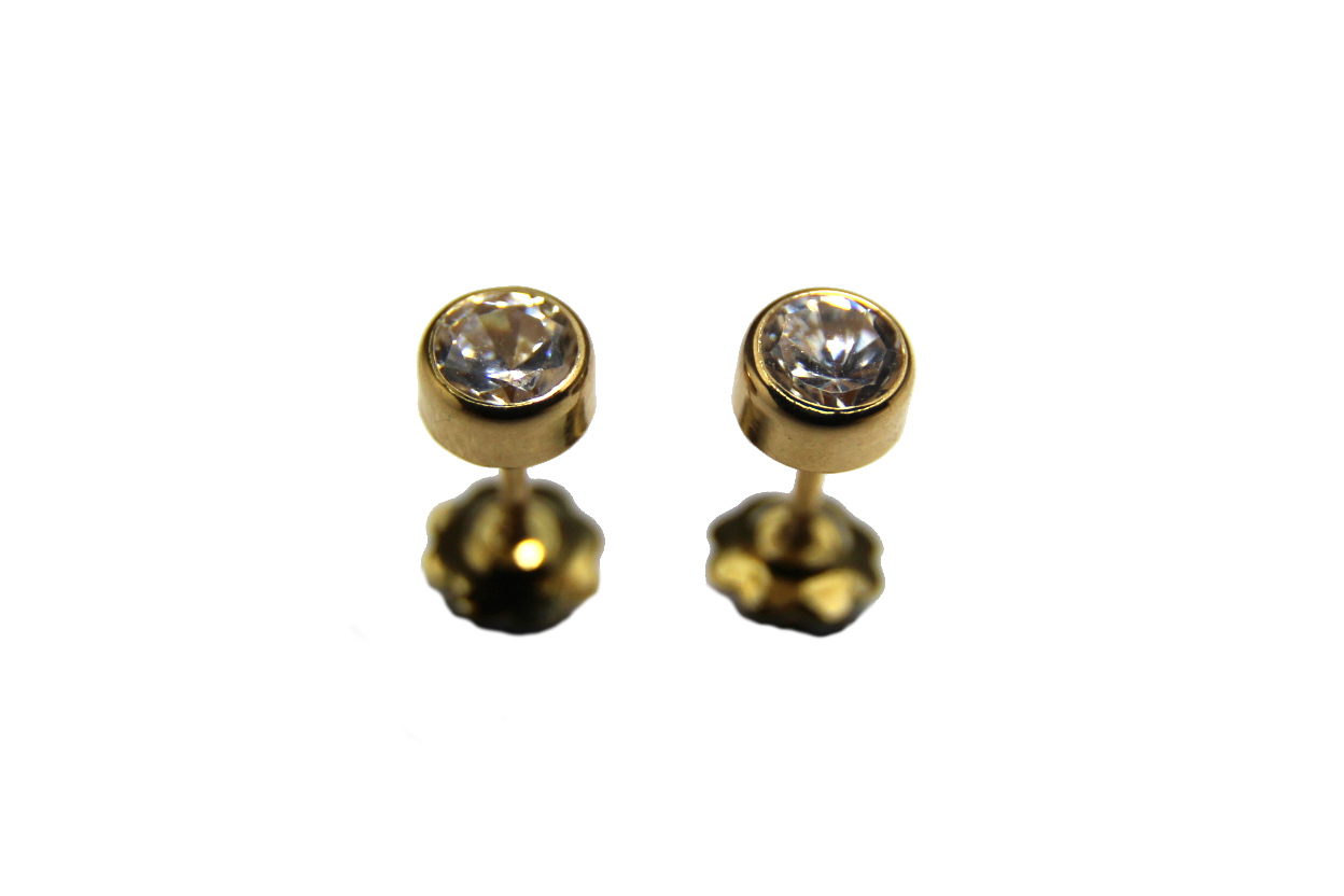 PENDIENTES ORO AMARILLO