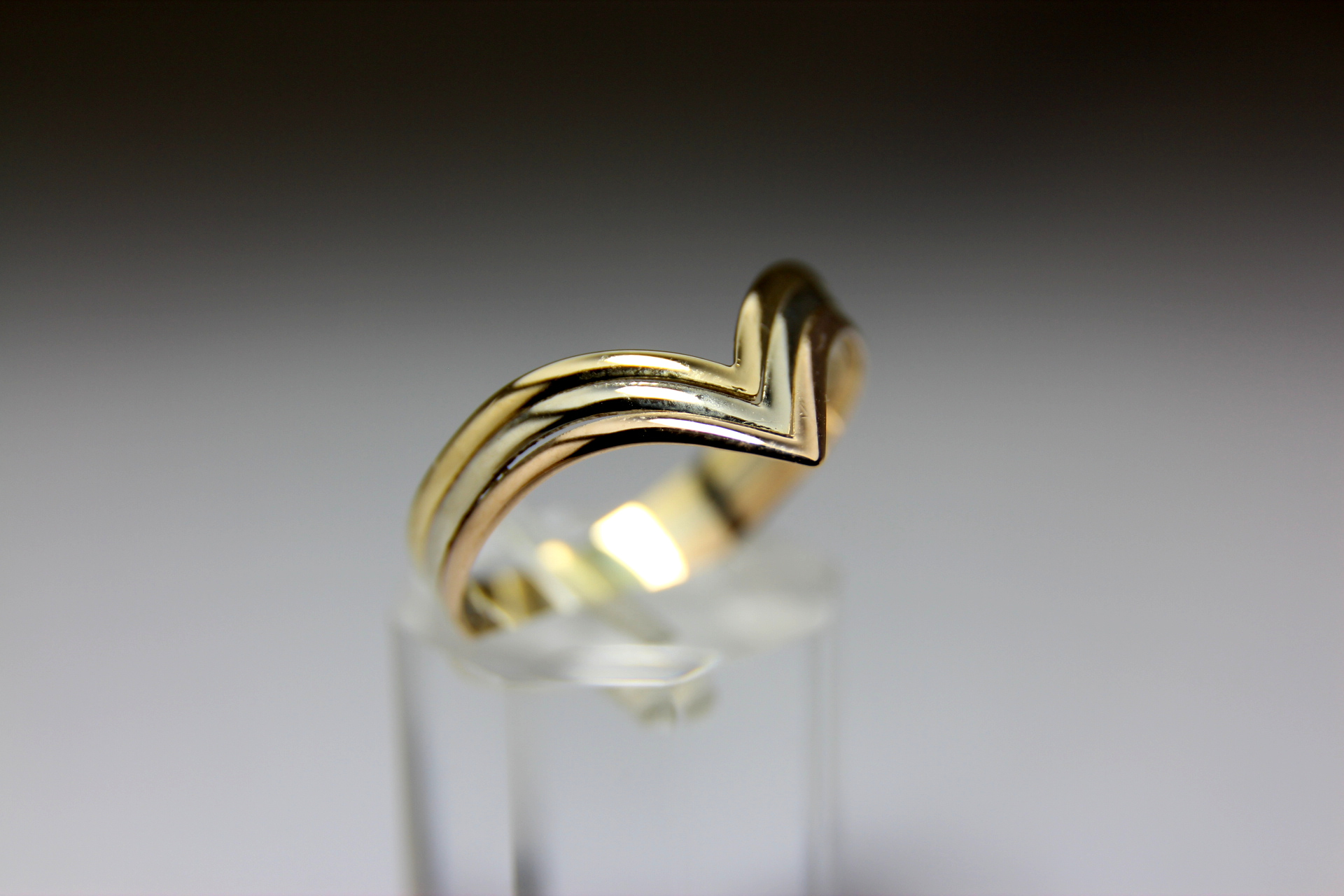 ANILLO ORO TRICOLOR