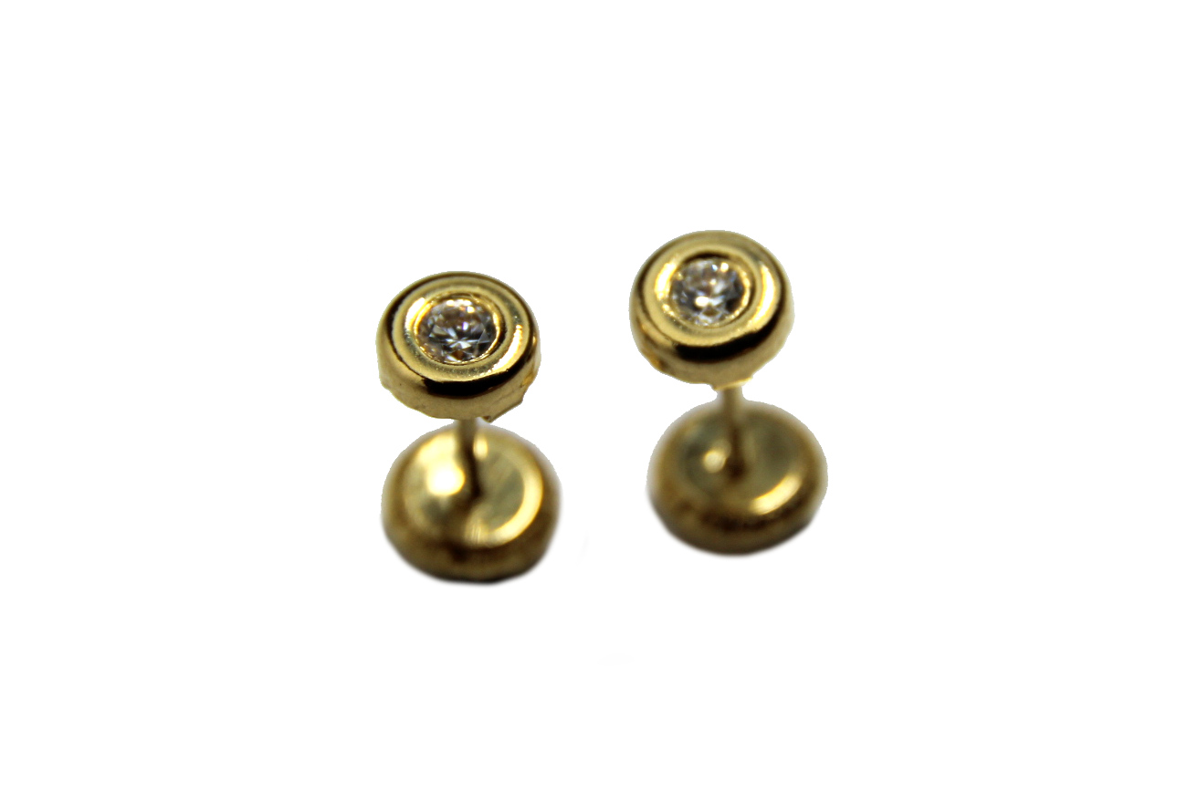 PENDIENTES ORO AMARILLO