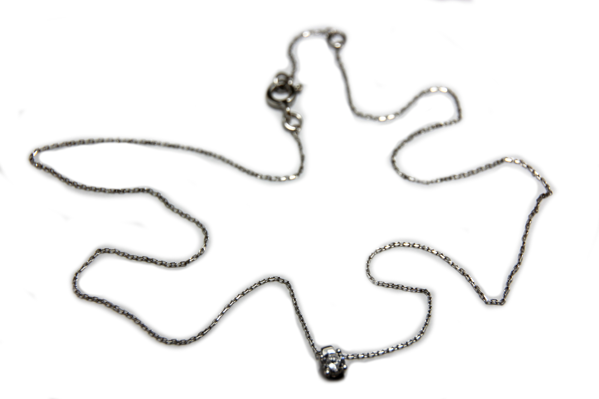 GARGANTILLA OR BLANC I CIRCONITA 9K