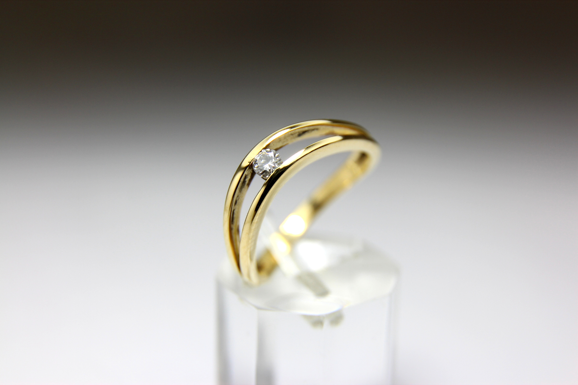 ANELL OR GROC I BRILLANT