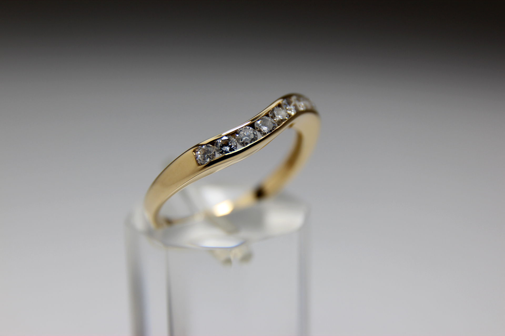 ANILLO ORO AMARILLO Y BRILLANTE