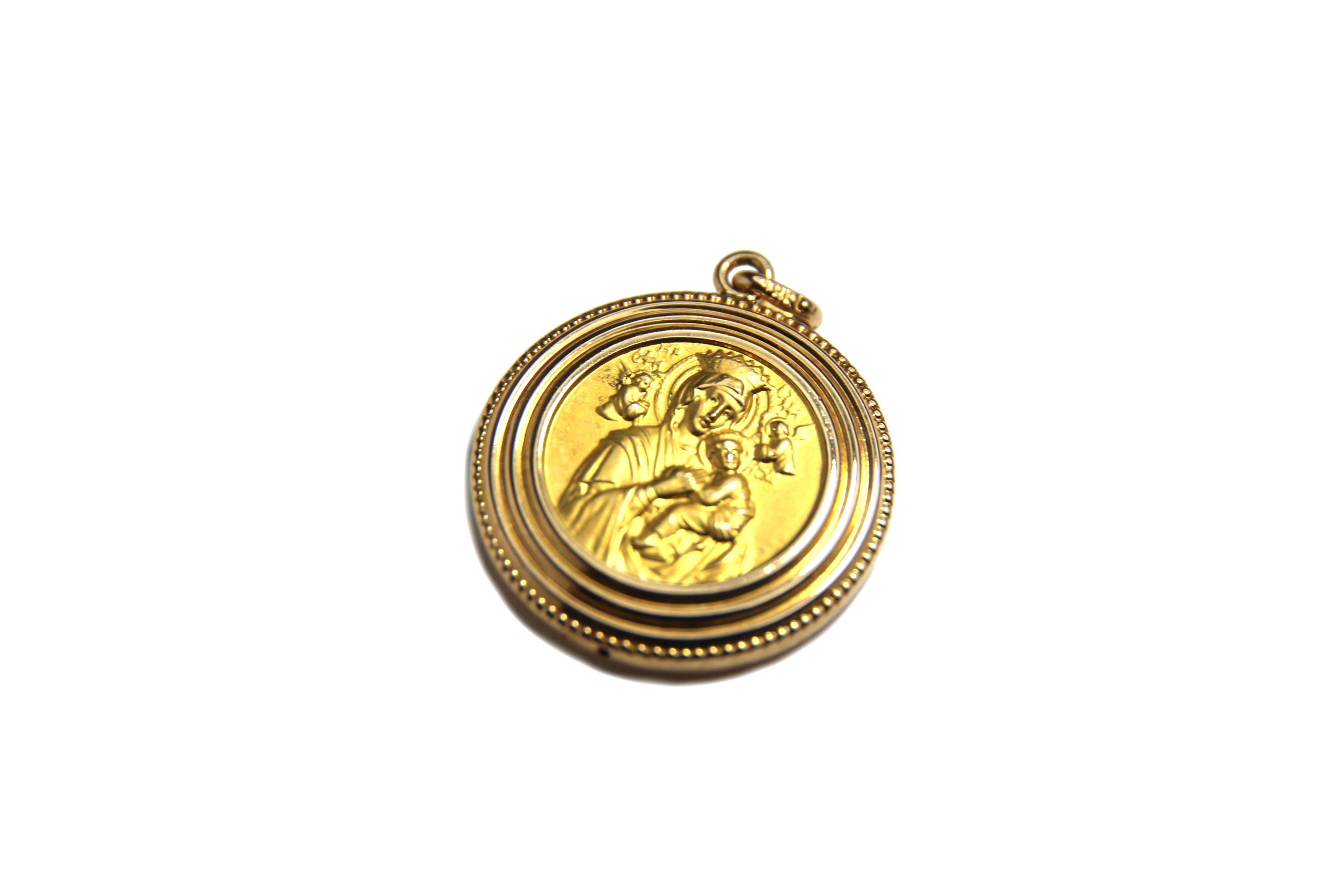 ESCAPULARIO ORO AMARILLO